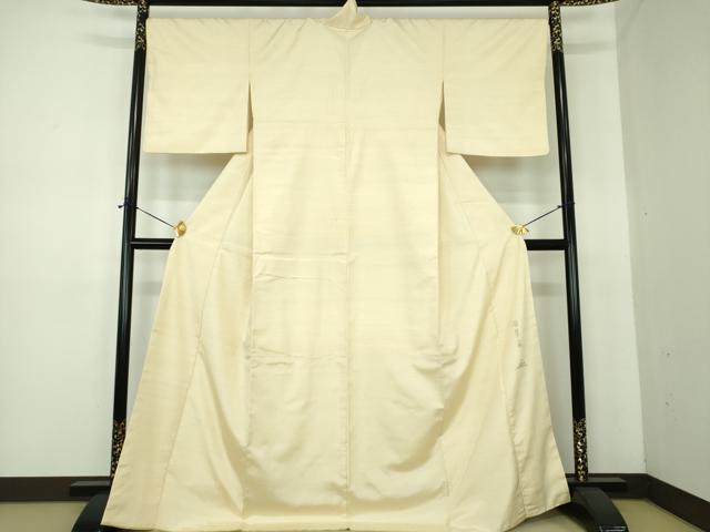 平和屋着物●絲藝苑　上島洋山　紬　海草染　蒸栗色　さが美扱い　正絹　逸品　DABE5388ps_1