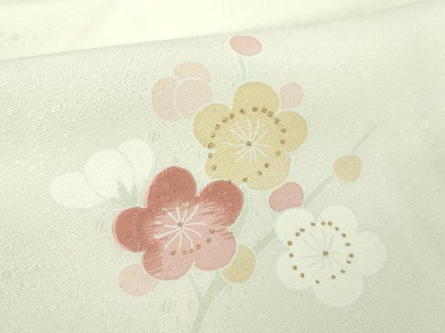 平和屋着物●訪問着　刺繍　枝梅　金彩　正絹　逸品　DABE5653ps_7