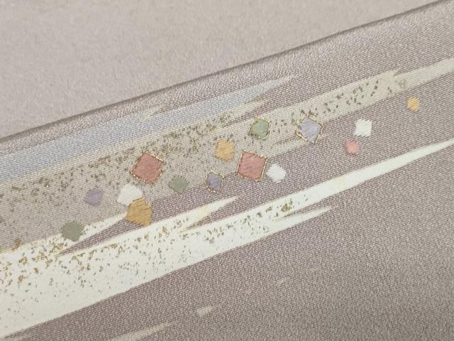 平和屋着物●訪問着　刺繍　霞文　金彩　正絹　逸品　DABF1354ud_7