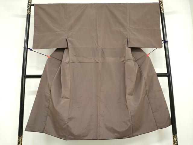 平和屋着物●男性　お召　縞　正絹　逸品　DABG2122ud 23,660円