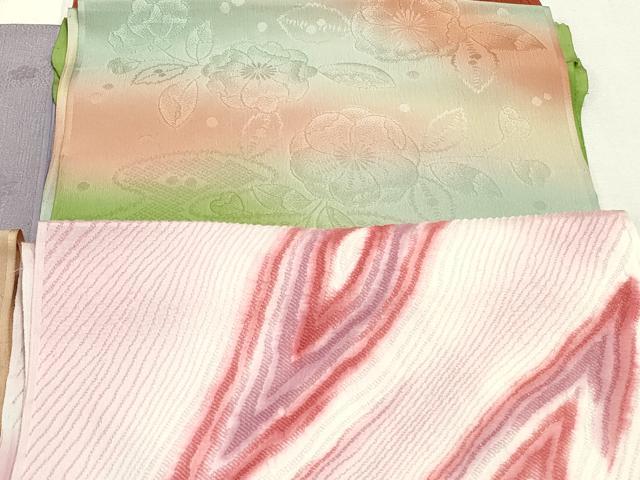 平和屋着物★和装小物　帯揚げ10枚セット　本金縫取意匠　正絹　逸品　DABG6326xg_3