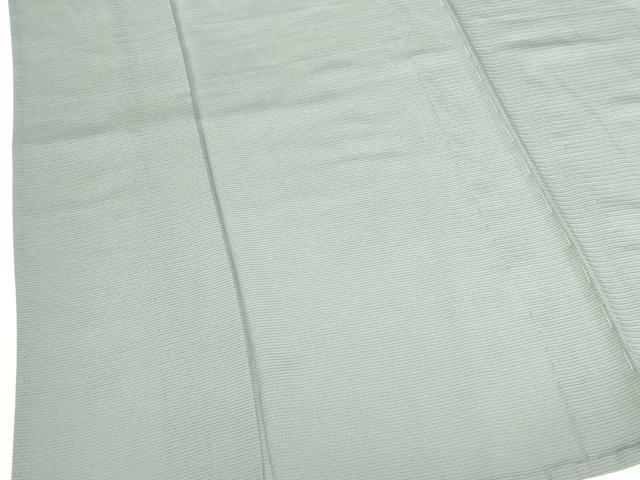 平和屋着物＊夏物　色無地　絽　薄鈍色　正絹　逸品　DABH0236op