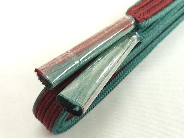 平和屋着物●和装小物　帯締め・帯揚げセット　流水　金彩　丹後ちりめん　逸品　未使用　DABH2065zzz_9
