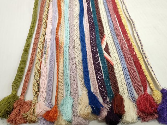 平和屋着物＊夏物　和装小物　帯締め20本セット　レース織　逸品　DABH2443zzz