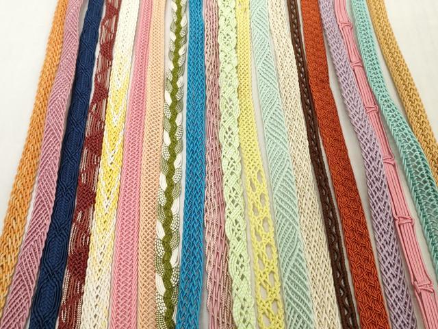平和屋着物＊夏物　和装小物　帯締め20本セット　レース織　逸品　DABH2445zzz_1