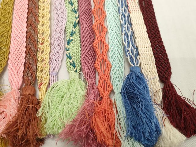 平和屋着物＊夏物　和装小物　帯締め20本セット　レース織　逸品　DABH2501zzz_5