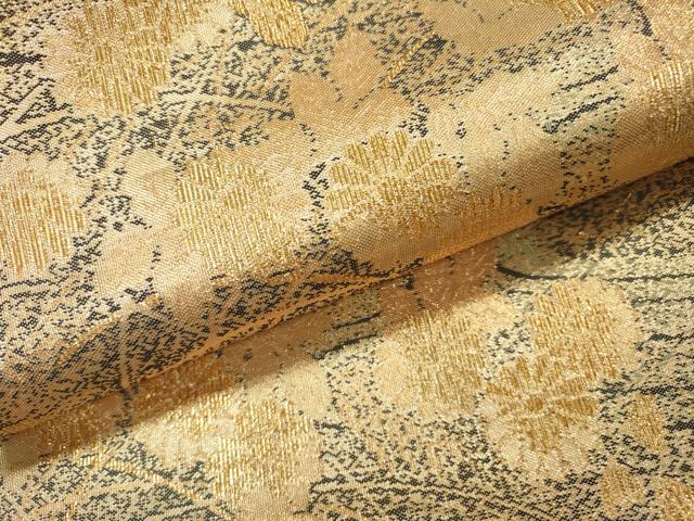 平和屋本店▽六通柄袋帯 流水菊花文 本金 正絹 逸品 DABI7963feの通販 