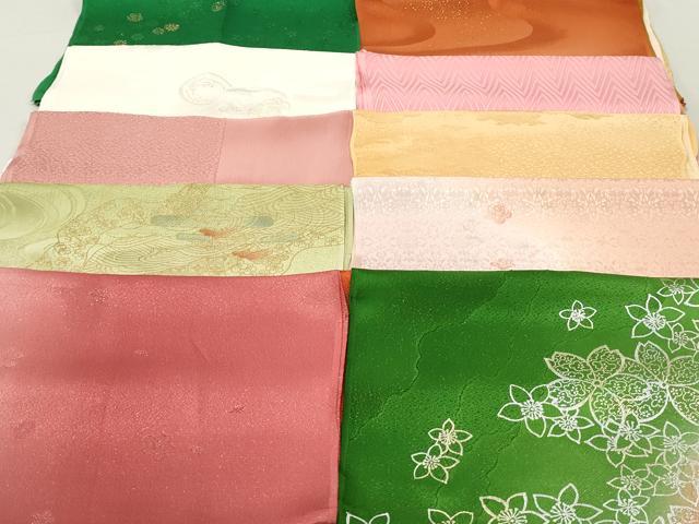 平和屋本店■和装小物　帯揚げ10枚　逸品　未使用　DZAA10613kh5