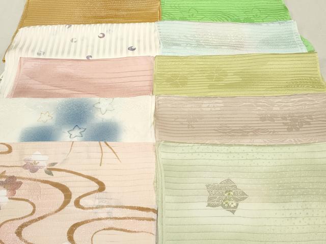 平和屋本店■和装小物　帯揚げ10枚　逸品　未使用　DZAA10793kh5 平和屋本店□和装小物 帯揚げ10枚 逸品 未使用 DZAA10793kh5 平和屋本店