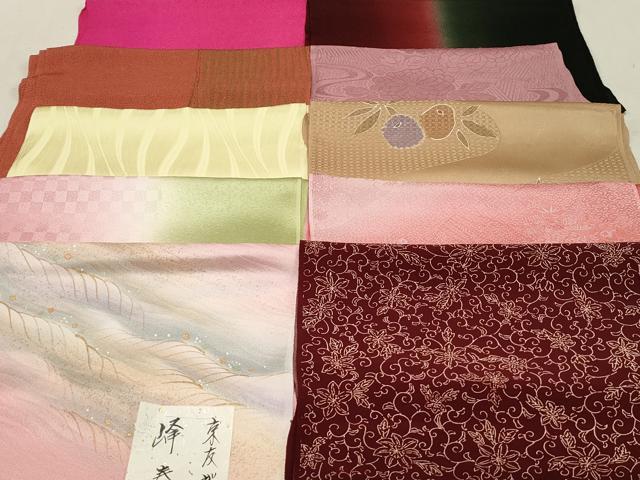 平和屋本店■和装小物　帯揚げ10枚　逸品　未使用　DZAA10641kh5