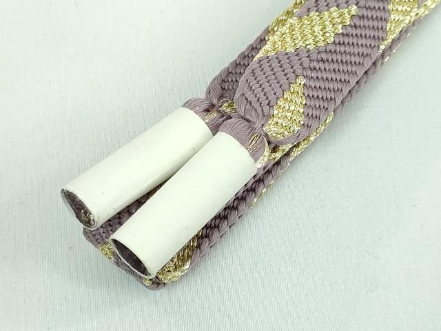有職組紐道明　帯締め　唐組　　金糸　宮内庁御用　逸品　未使用 平和屋本店□極上 有職組紐道明 帯締め 高麗組 金糸 宮内庁御用 国立博物館