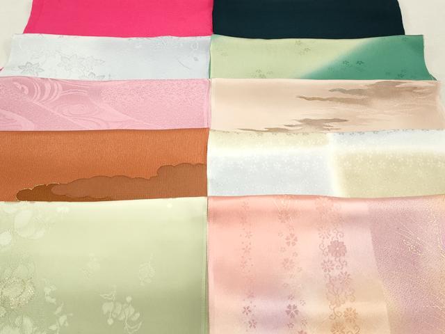 平和屋本店■和装小物　帯揚げ10枚　逸品　未使用　DZAA10771kh5