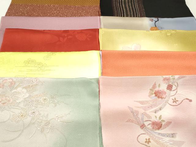 平和屋本店■和装小物　帯揚げ10枚　逸品　未使用　DZAA10912kh5