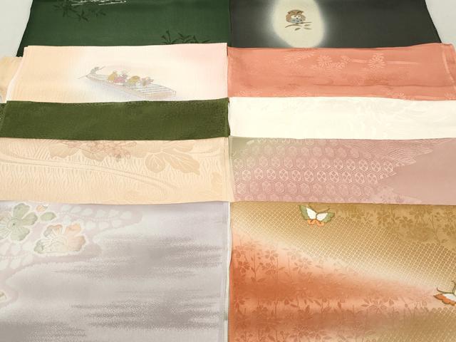 平和屋本店■和装小物　帯揚げ10枚　逸品　未使用　DZAA10919kh5