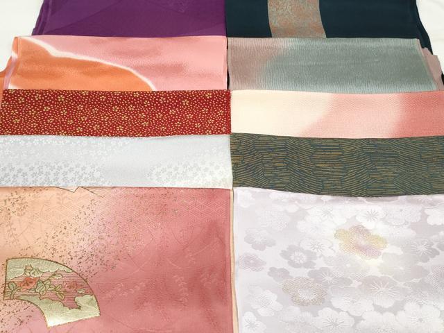 平和屋本店■和装小物　帯揚げ10枚　逸品　未使用　DZAA10930kh5