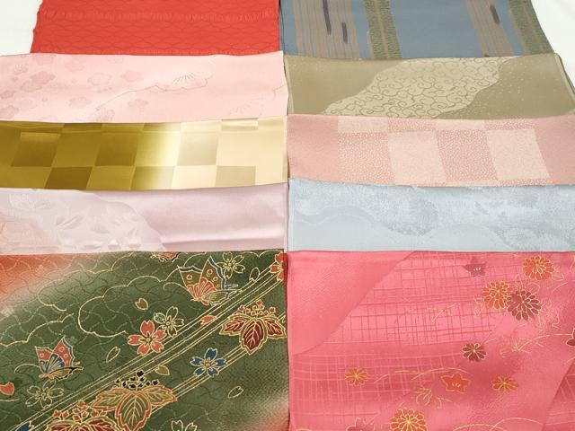 平和屋本店■和装小物　帯揚げ10枚　逸品　未使用　DZAA10932kh5