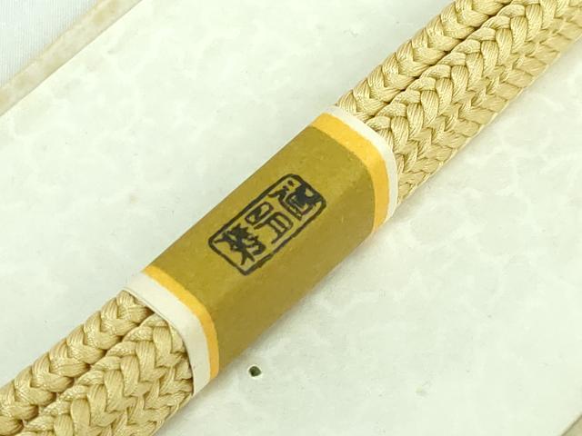 平和屋本店□極上 有職組紐道明 三分紐 宮内庁御用 国立博物館御用