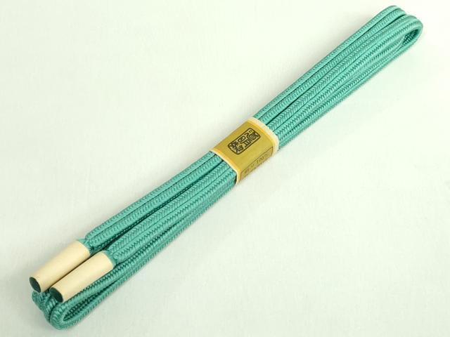 平和屋本店■極上　有職組紐道明　帯締め　冠組　若竹色　宮内庁御用　国立博物館御用　東京芸術大学御用　逸品　未使用　DZAA11044kh5