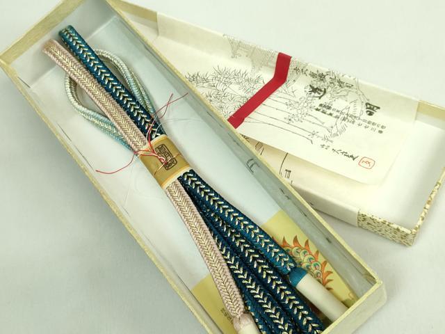 京やJ135 袋帯 正絹 未使用 両面使い リバーシブル 特選本場筑前博多織