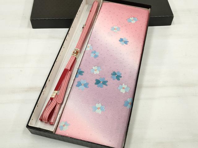平和屋本店■和装小物　帯締め・帯揚げセット　逸品　未使用　DZAA11079kh5