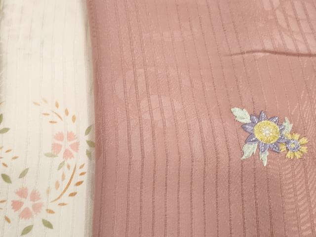 平和屋本店□夏物 和装小物 帯揚げ5枚 正絹 逸品 未使用 DZAA11140kh5