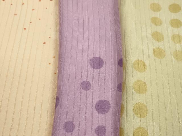 平和屋本店□夏物 和装小物 帯揚げ5枚 正絹 逸品 未使用 DZAA11140kh5