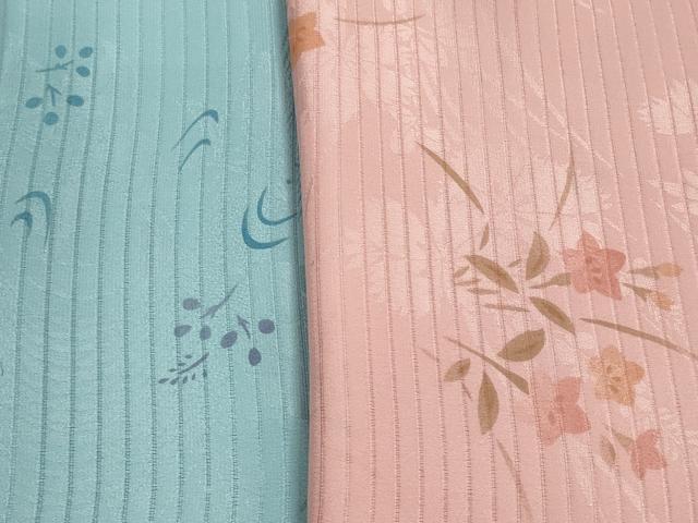 平和屋本店□夏物 和装小物 帯揚げ5枚 正絹 逸品 未使用 DZAA11150kh5