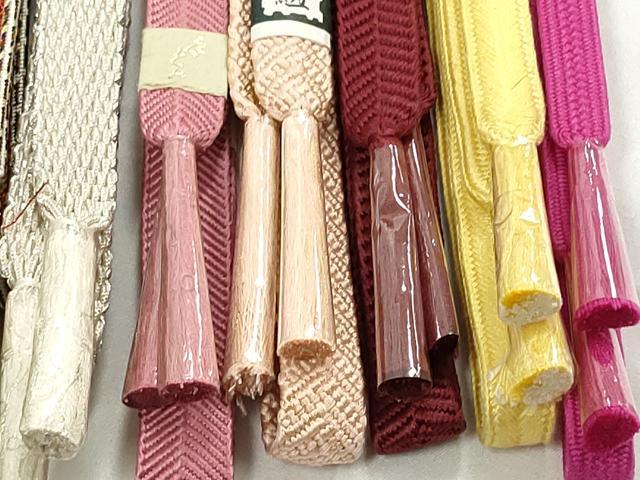 平和屋着物○和装小物 帯締め10本 笹浪組 京組紐 手ぐみ