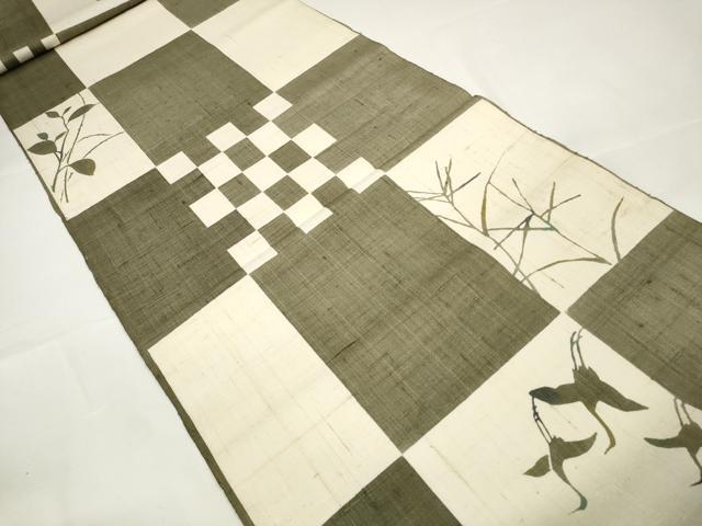 平和屋本店□紬 反物 着尺 伊と幸 和田清鳳作 伝統工芸