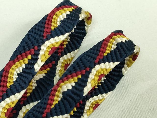 平和屋本店○極上 有職組紐道明 帯締め 唐組 遠山 宮内庁御用 国立