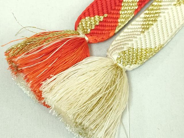 平和屋本店□極上 有職組紐道明 帯締め 笹浪組 金糸 宮内庁御用 国立