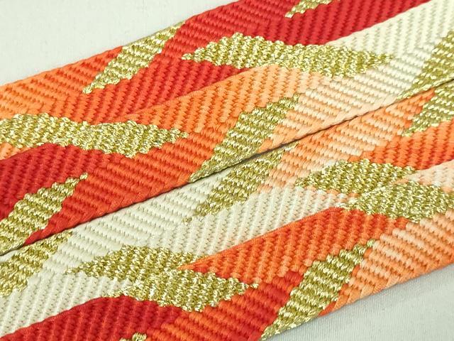 平和屋本店□極上 有職組紐道明 帯締め 笹浪組 金糸 宮内庁御用 国立