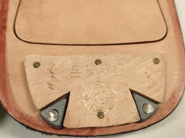 平和屋本店●極上　男性　和装小物　雪駄　錦蛇　錦ヘビ　総本皮　ヘビ皮　芝惣　履物　LLサイズ　26.5cm　逸品　未使用　DZAA11599kh6