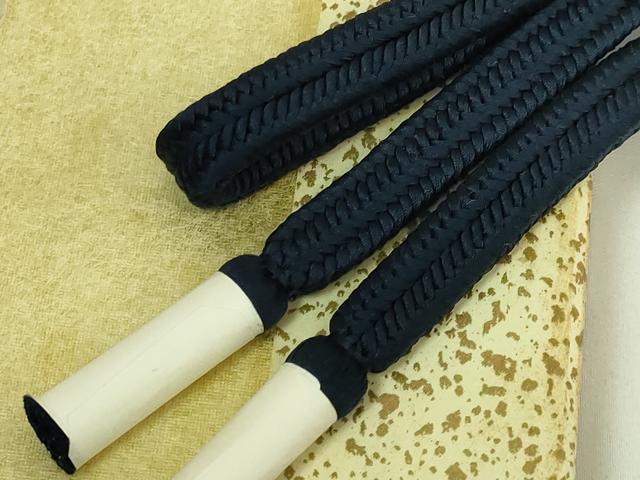 平和屋着物●極上　有職組紐道明　帯締め　冠組　濃い紺地　宮内庁御用　国立博物館御用　東京芸術大学御用　逸品　未使用　DZAA11891kh6