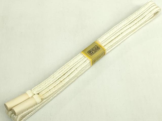 平和屋着物●極上　有職組紐道明　帯締め　冠組　練色　宮内庁御用　国立博物館御用　東京芸術大学御用　逸品　未使用　DZAA11911kh6