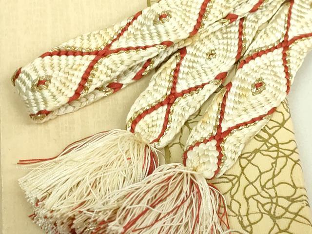平和屋着物●極上　有職組紐道明　帯締め　唐織　金糸　宮内庁御用　国立博物館御用　東京芸術大学御用　逸品　DZAA12065kh6 25,623円