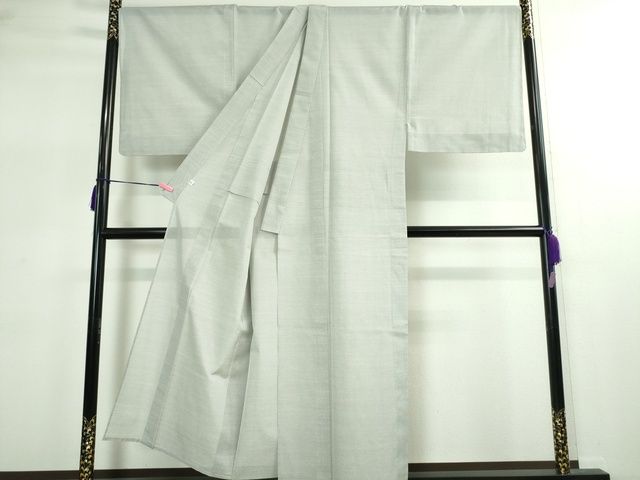 平和屋本店■極上　夏物　男性　夏大島　白大島　キングサイズ　逸品　DZAA2247kh4_1
