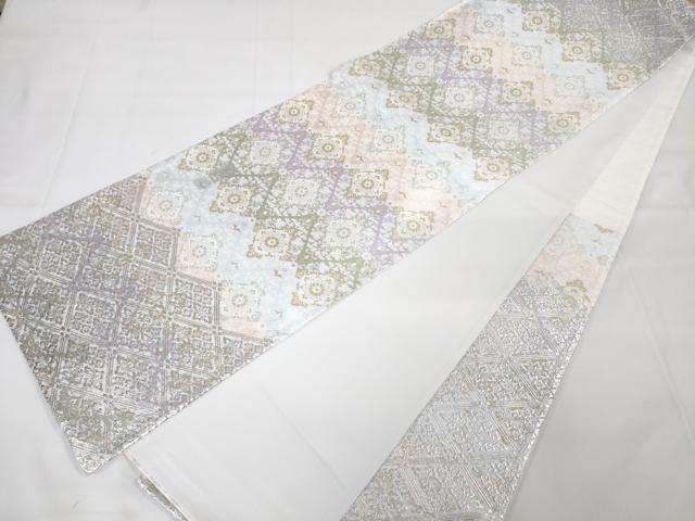 まゆです⭐︎金彩友禅　卓越技能者　名工　和田光正　袋帯　未使用品 平和屋本店□極上 金彩友禅 卓越技能者・名工・和田光正 太鼓柄