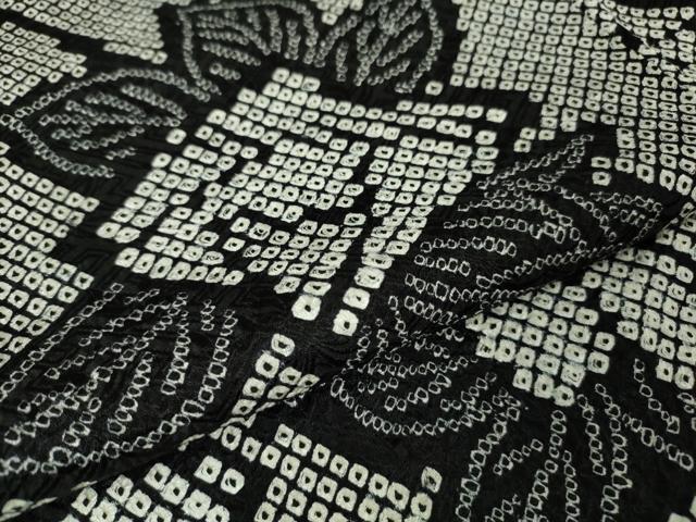 平和屋本店□極上 振袖 総絞り 草花文 逸品 DZAA2840kh5