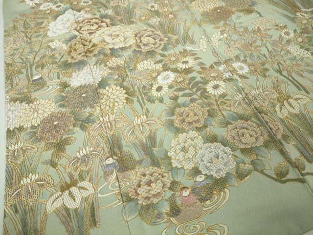 平和屋本店□極上 中国三大刺繍 スワトウ刺繍 汕頭刺繍 総刺繍 訪問着