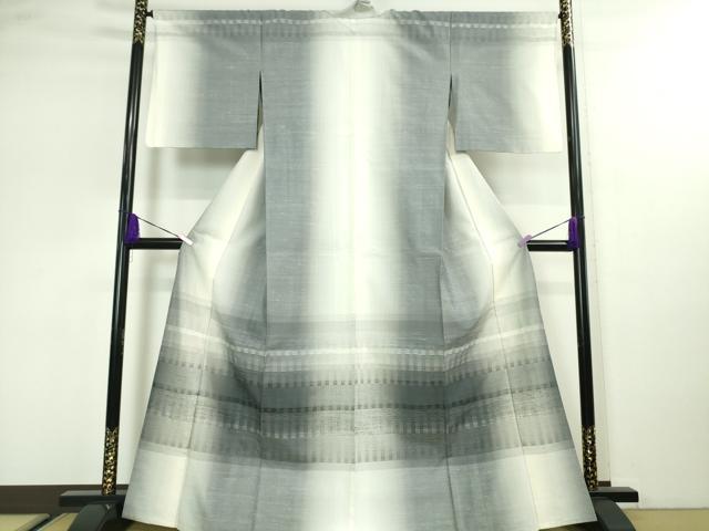 平和屋本店□極上 みちのく創作紬 絞り 斉藤織物工房 証紙付き 逸品 未