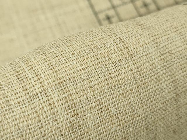 平和屋本店□最高級 夏物 重要無形文化財 越後上布 八寸