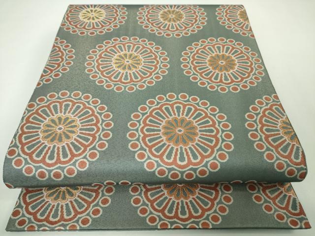 平和屋本店■最高級　人間国宝　北村武資　経錦　正倉院花文　金糸　逸品　未使用　DZAA3123kh5