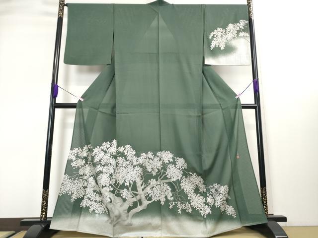 レンタル】色留袖 フルセット 正絹 適応身長157~172cm 三つ紋 it-099