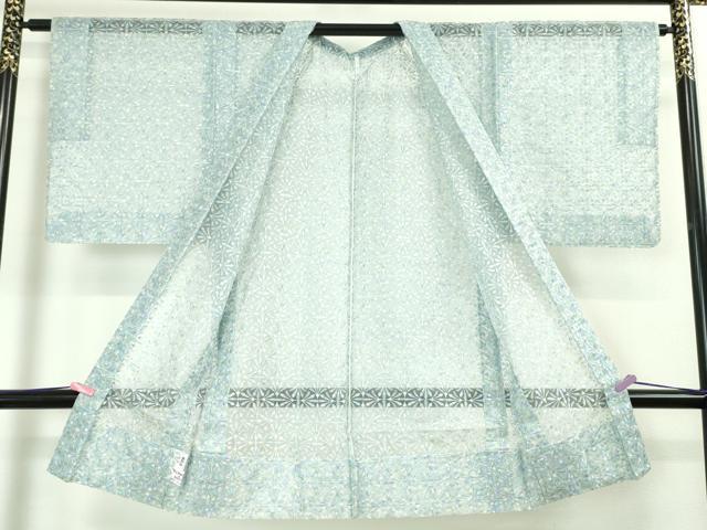 平和屋本店□極上 シルクオーガンジー 長羽織 スリーシーズン 春夏秋