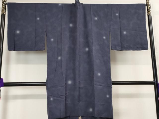 平和屋本店□極上 道中着 ロング丈 単衣 MIROKU 蛍暈し 逸品