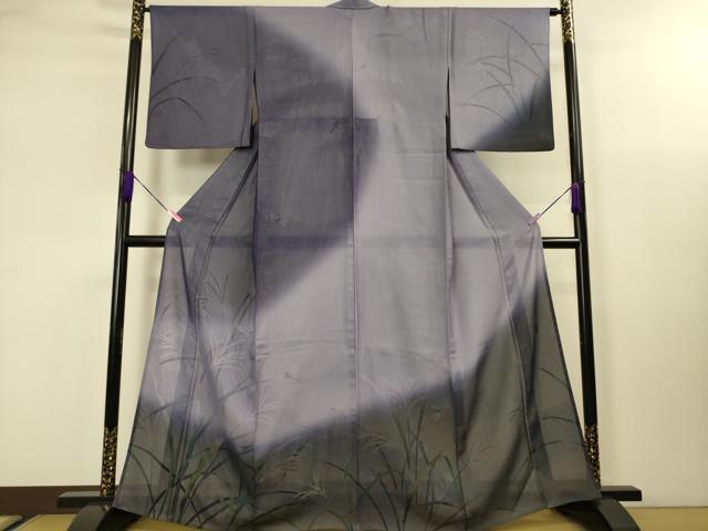 平和屋本店■極上　訪問着　無双　紗×絽　友禅　作家物　飛風高原　暈し染め　逸品　DZAA3586kh5