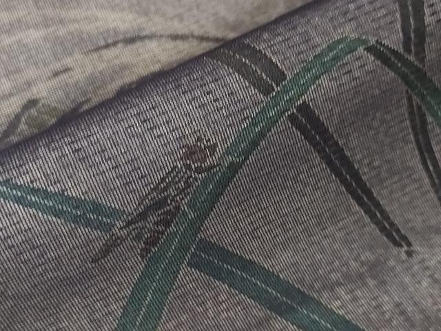 平和屋本店▽極上 訪問着 無双 紗×絽 友禅 作家物 飛風高原 暈し染め