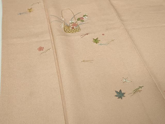 平和屋本店□極上 京都祇園の老舗 ぎをん齋藤 訪問着 駒刺繍 総