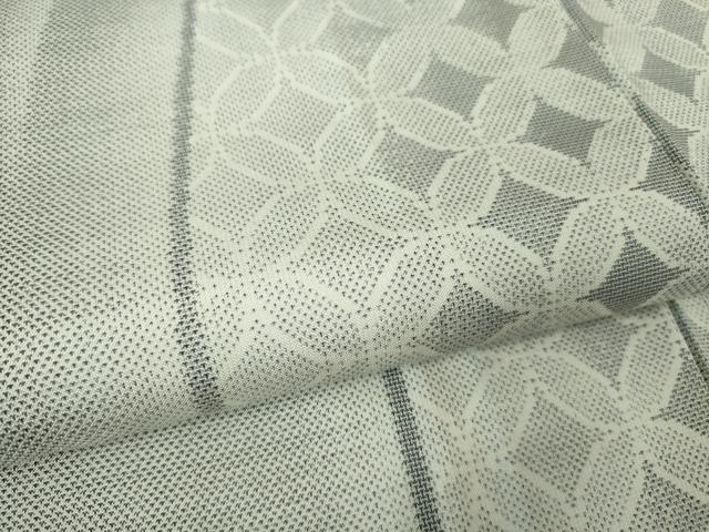 平和屋本店□極上 本場大島紬 白大島紬 桑原織物 二代目 桑原啓之介